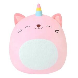 Pink Unicorn Cat, Microwave Heating Pad Plush, Hot/Cold Therapy